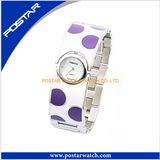 Superior Quality Customized Elegant Fancy Color Watch for Lady