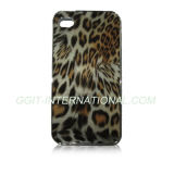 Mobile Phone Protector with Panther Print for iPhone 4G/4s