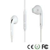 Flat Cable Cellphone Earphone for Samsung Galaxy S6 / S6 Edge