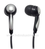 Black Cheap Factory Earphones for MP3/MP4 (HD-E025)