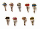 Crystal Ball Earphone Jack Plug (PL370)