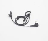 Ear Hook Earpiece with Soft Rubber Eartip for Motorola Ep450/Ep350/Pr03150