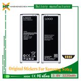 3220mAh 3.8V High Capacity Battery for Note 4 Sm-N9100 N9108V N9109W N9106W New Battery