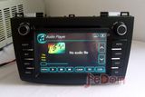 Car Audio DVD Player with GPS Navigation Stereo Entertainment System for Mazda 3 (C7028M3)