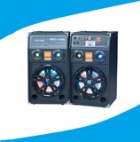 Double 10inch PA Party Speaker Including Remote Colorful Light 630A