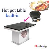 Table with Induction Cooker