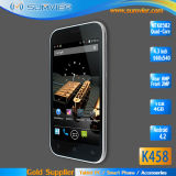 4.3inch Android Phone Mtk6582 Dual Core 1g+4G Amoled Qhd Touch Screen (K458)