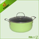 Aluminium Non-Stick Light Green Beautiful Casserole