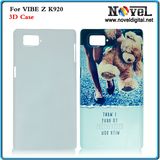 2015 New 3D Sublimation Blank Phone Case for Lenovo K920