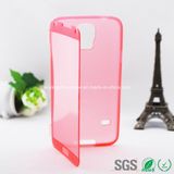 TPU Touchable Leahter Mobile Phone Case for Samsung Galaxy S5/G900