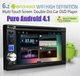 Android Car DVD with GPS with Android 4.1 System 8GB Inand Memory A9 Dual Core 1GHz (IY6202A)