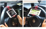 Top Sale Car Accessory Item, Steering Wheel Mobile Phone Holder for iPhone5S/iPhone6 Plus/Samsung Galaxy S5/Note4