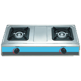 2-Burner Stainless Table Gas Stove (T-A2012) / Gas Cooker