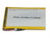 CE, UL Certified Lithium Polymer Battery 3.7V for GPS