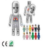 Luxury Metal Robot USB Flash Drive