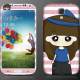 Magnetic Color Cartoon Screen Protector for Samsung Galaxy S4