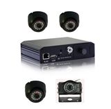 H. 264 SD Card Mobile DVR 4CH Multi-Language & Surveillance System