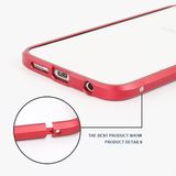 Ultra-Thin Aluminum Frame Back Cover Mobile Phone Case for Samsung S6