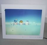 High Quality 14 Inch Digital Photo Frame with Rechargeable Battery