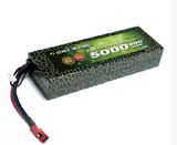 Lithium Polymer Battery 7.4V 5000mAh 40c RC Plane Battery