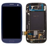 Mobile Phone Full Screen with a Frame Blue for Samsung I747/T999