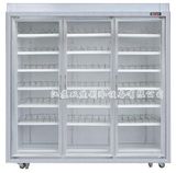 Three Door Upright Luxurious Display Refrigerator