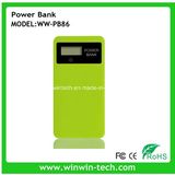 Super Slim LCD Display Power Bank with 6000mAh