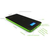 13200mAh 2USB Portable Battery Universal, Cute Design LED Screen Power Bank