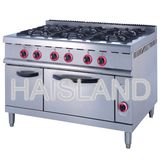 Gas Range with 6-Burner