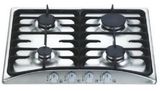 Ss Panel 4 Burners Gas Stove Gas Cooker Gas Hob