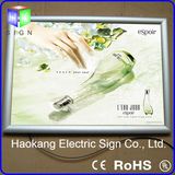 Curved Aluminum Snap Frame LED Light Box Advertising Display Panel