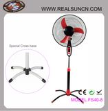 Electrical Stand Fan with Ox Blade-New Design Base