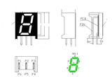 Bended Pins Custom 7 Segment LED Display