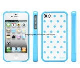 DOT Design Silicon Mobile Phone Case for iPhone 4/4s