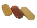 32MB-128GB Wood Oval USB Flash Drive (P114)