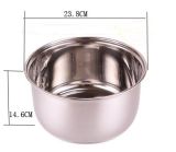 5L Electric Rice Cooker Stainless Steel Non-Stick Pot, Three Layer Thickened Outer Bottom, 23.8*14.6 Cm