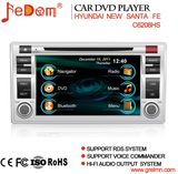 6.2 Inch TFT LCD Touch Screen Car DVD GPS Navigation System for Hyundai New Santa Fe with Bluetooth+Radio+iPod+Video