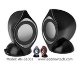 Portable 2.0 USB Powered Speakers with Novel Design (AN-S1001)