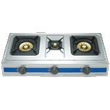 3-Burner Staniless Table Gas Stove (T-A3011) 