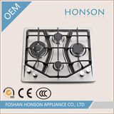 Stainless Steel Auto Ignition with 4 Burners Gas Hob