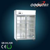 Kitchen Upright Showcase Refrigerator (QB-04L*2B)