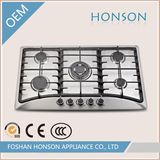 Kitchen Equipment Built in 5 Burners Gas Hob