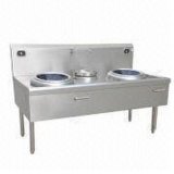 Combined Commercial Induction Cooker (JK-AYS40G12KW-CHB-1)