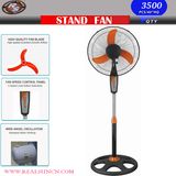 16inch Floor Standing Fan-with Lighter Round Base