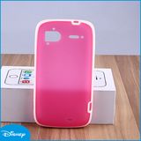 for Samsung TPU Pink Clear Mobile Case
