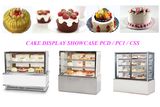 Glass Door Marble Base Cake Display Showcase (CE Approval)