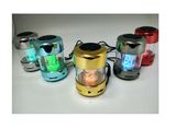 Crystal Colorful LED Dimming Light Mini Speaker with USB Input