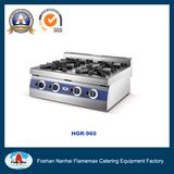 Commercial Stainless Steel 6-Burner Gas Stove (HGR-960)