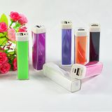 China Hot Sale 2600mAh 18650 Li-ion Portable Universal Portable Lipstick Portable Mobile Phone Charg for iPhone Samsung HTC Sony