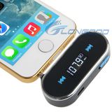 Smart FM Transmitter/3.5mm FM Transmitter for iPod iPad iPhone 4 4s 5 Samsung/Car MP3 Player